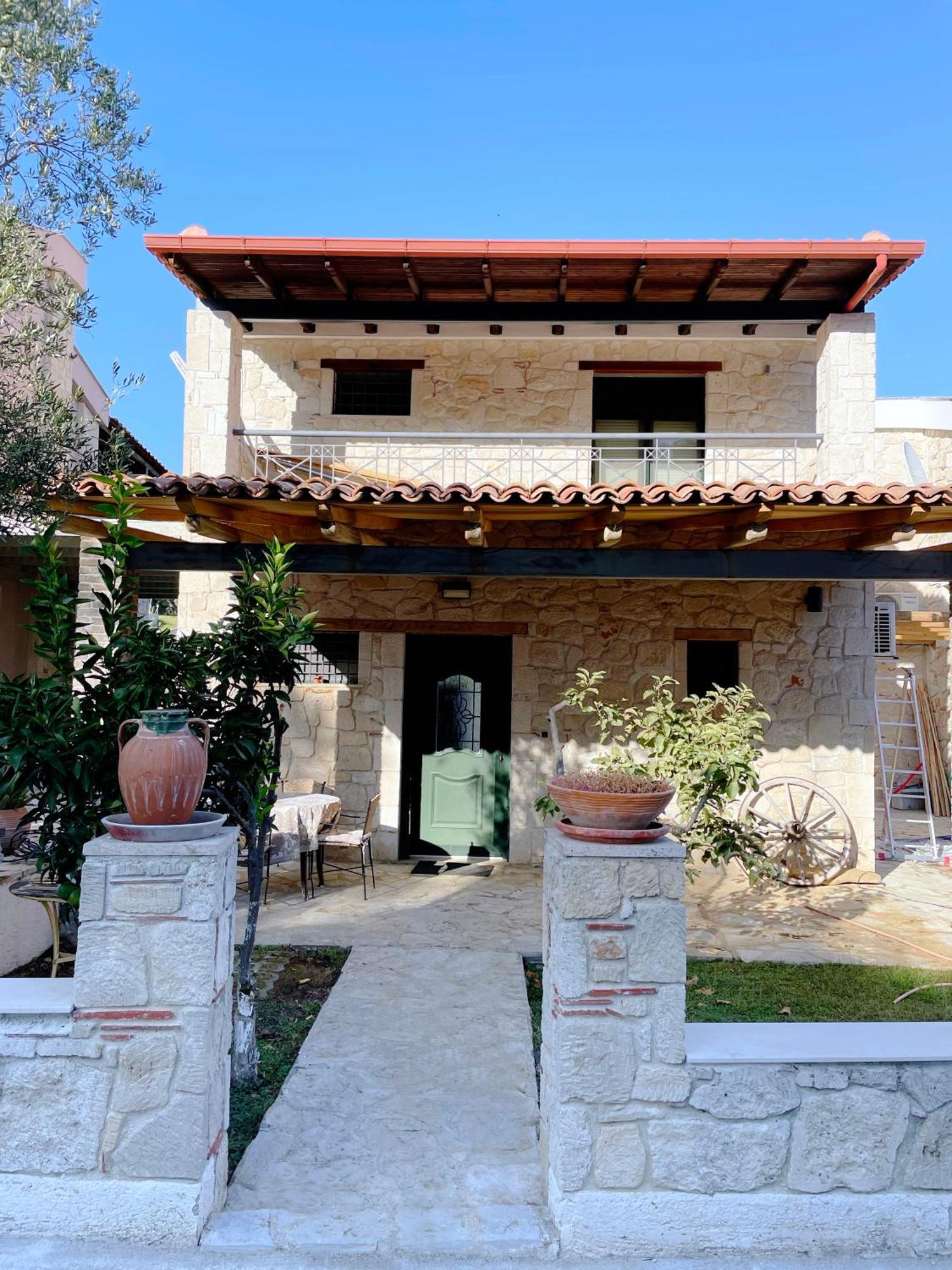 Mikael Pool Villa Paliouri Ngoại thất bức ảnh