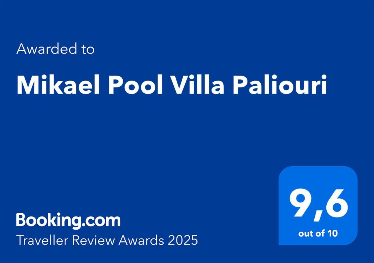 Mikael Pool Villa Paliouri Ngoại thất bức ảnh